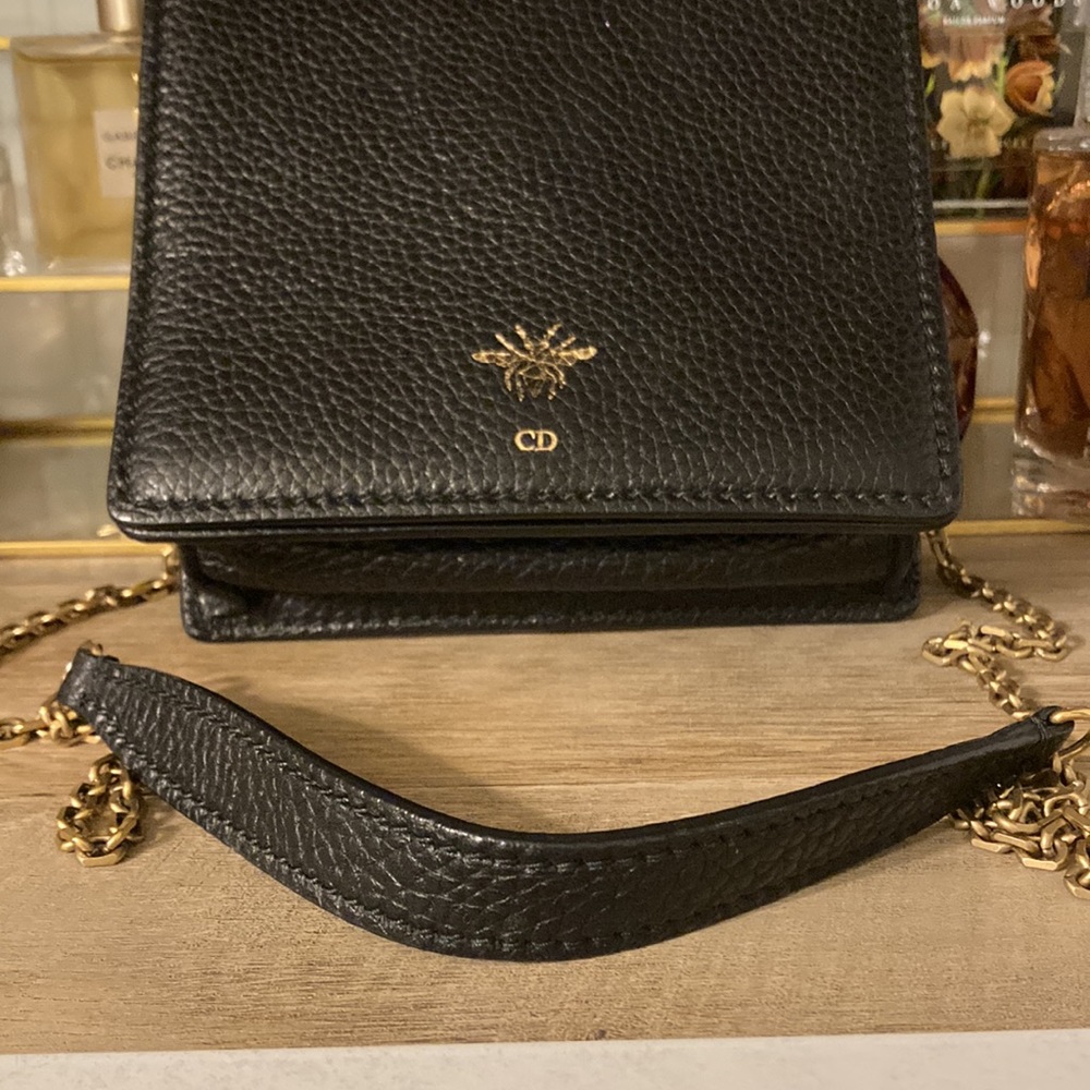 Authentic Christian Dior D-Bee Wallet On Chain - image 3